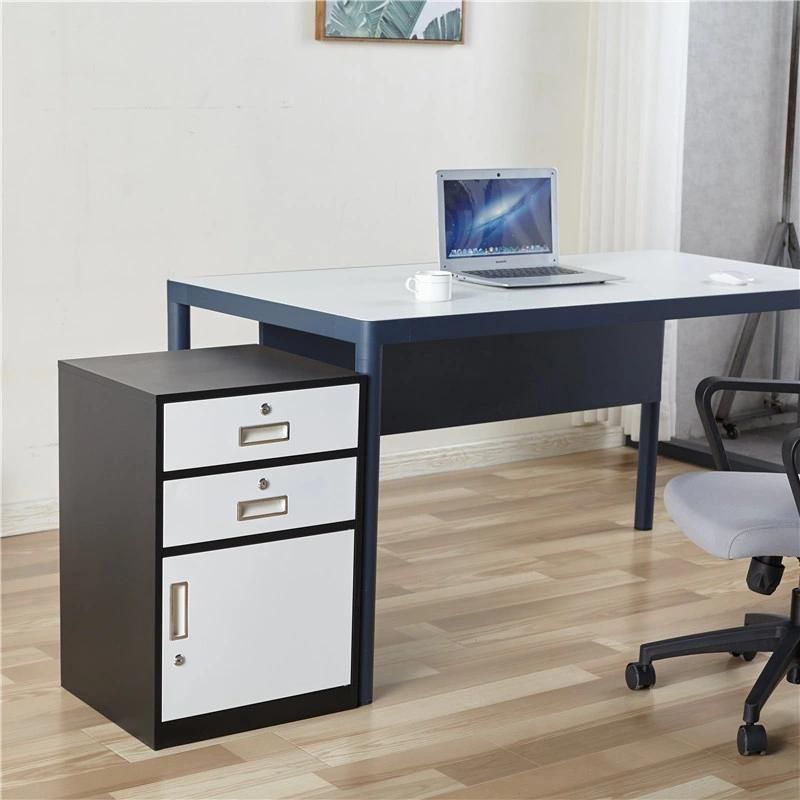 2 Drawer Metal Cabinet Filing Storage Cabinets with 1 Door File Cabinet for Office School