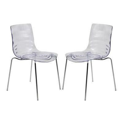 Wholesale Plastic Resin Transparent Clear Stackable Banquet Tiffany Chiavari Hotel Chair for Wedding
