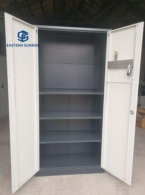 2 Swing Door Tool Storage Cabinet for Workshop Display Products