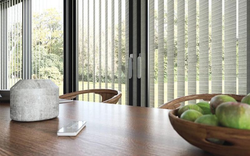 Minimal Style Aluminum Casing China Window Vertical Blinds