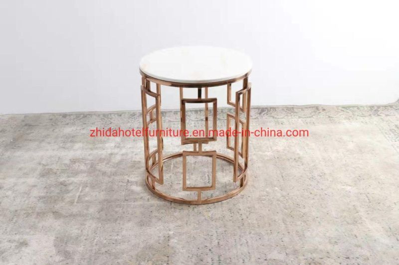 Coffee Cheap Side Table Dining Table Restaurant Metal Legs Table