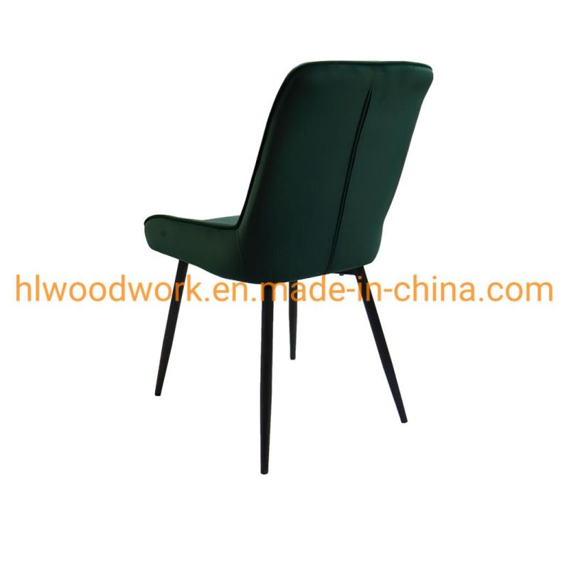 Modern Living Room Style Coffee Restaurant Dining Furniture Customized Design Upholstered Fabric Home Dining Chair