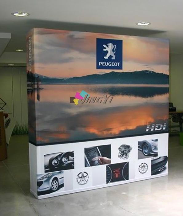 10FT Straight Aluminum Alloy Pop-up Display Stand with Printing Banner
