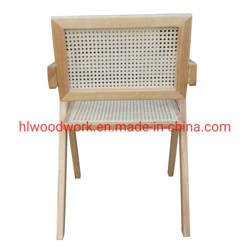 K Style Rattan Chair Dining Chair Ash Wood Frame Natural Color Outdoor Chair Resteraunt Chair Hotel Chair Dining Chair