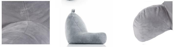 Amazon New Fashion Super Soft Plush Back Wedge Reading Bed Pillow