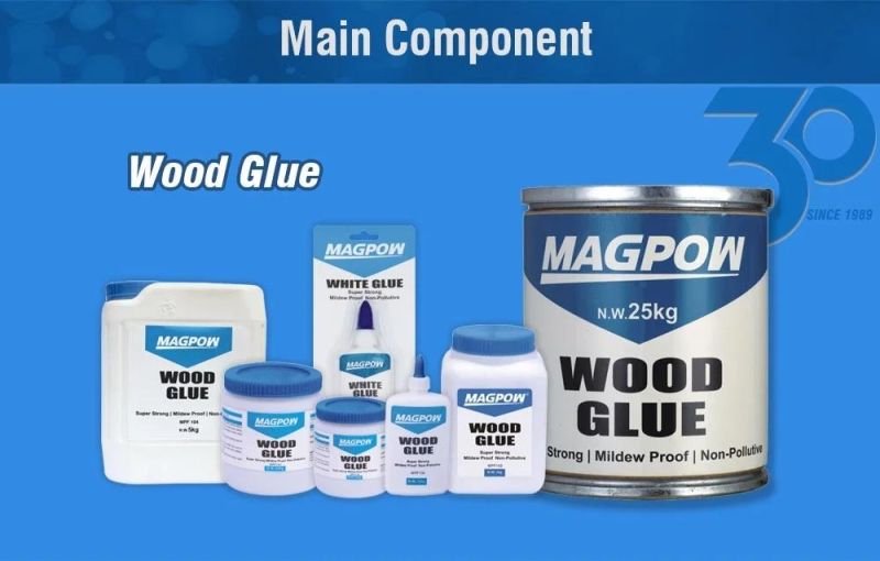 Wood Glue for Indoors and Outdoors Wood Processing Cigarette and Bonding and Sizing of Fabric