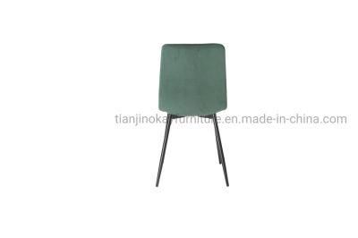 Free Sample Dining Modern Pink Fabric Blue Black Green Crushed Grey Gold Dine Table Tufted Red Navi Luxury French Velvet Chair