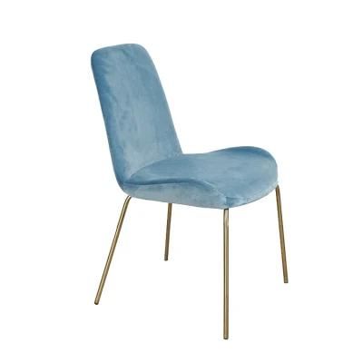 Best Quality Control Wholesale Durable Wear-Resistant Velvet Modern Chairs Dining Chair