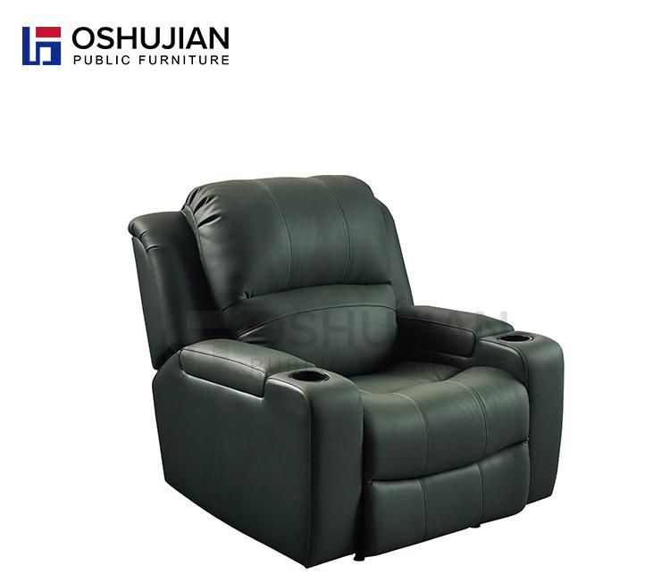 Best Selling Single Seat Cinema Chair Manual Recliner Sofa for Home Theatre