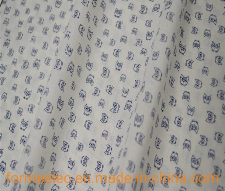 Underwear Pajamas Summer Clothes Fabric 60s 68g 90*88 Cotton Fabric Poplin for Camisole Dress