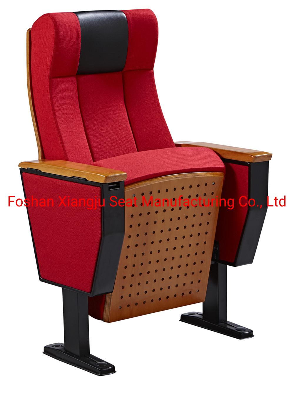 Wooden Armrest Lecture Theatre Chair Function Hall School Chairs