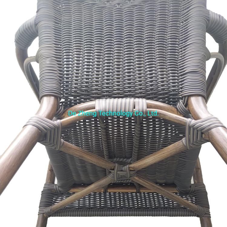 New Design in Vintage Wicker Rattan Patio Outdoor Dining Set Hotel Chair Rattan Furniture