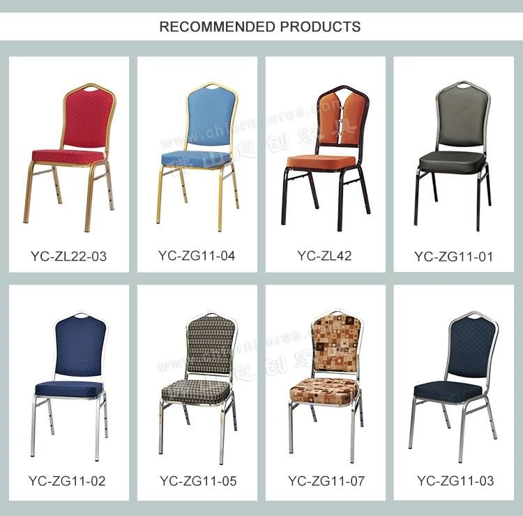 Yc-Zg17 Used Iron Banquet Chair for Sale