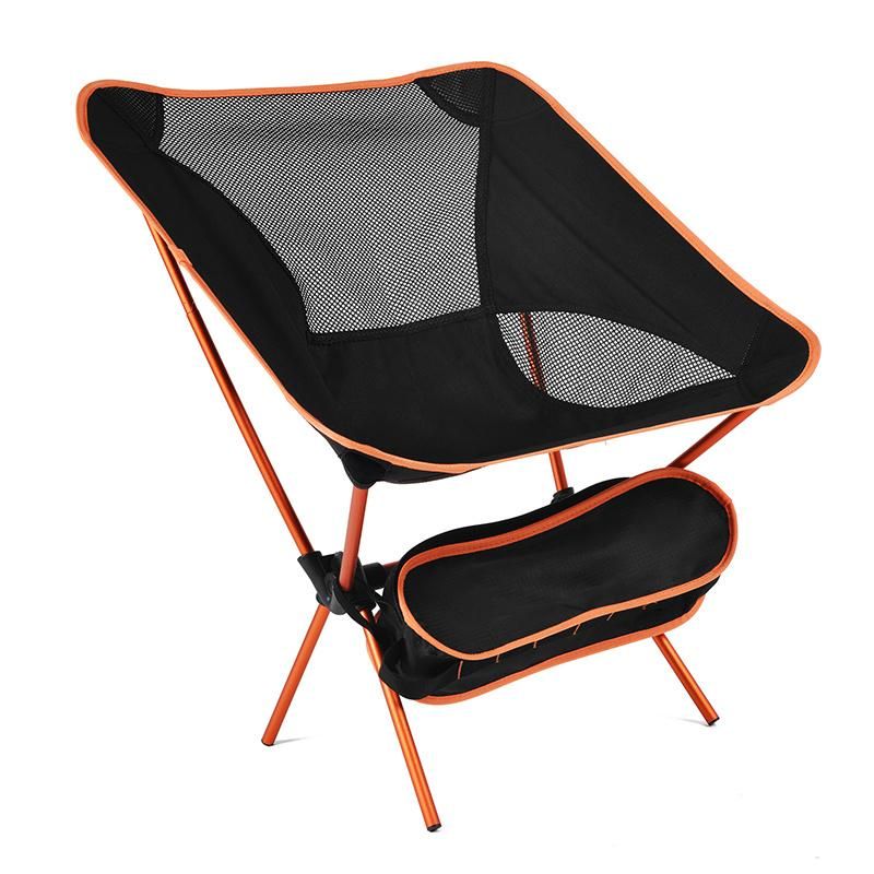 Folding Aluminum Alloy Bracket Waterproof Fabric Mesh Beach Chair Fishing Camping Chair