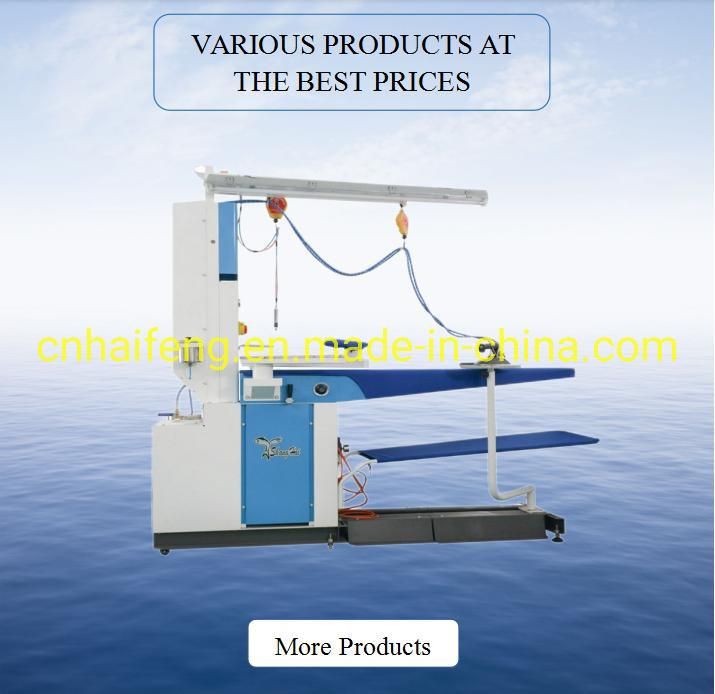 Chinese Professional Drying Cleaning Machine Ironing Table Commercial Ironing Table Manufacturer