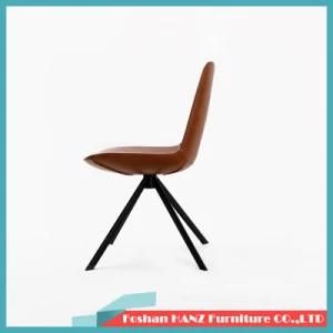 High Quality Leather Armless Upholstered Dining Chair