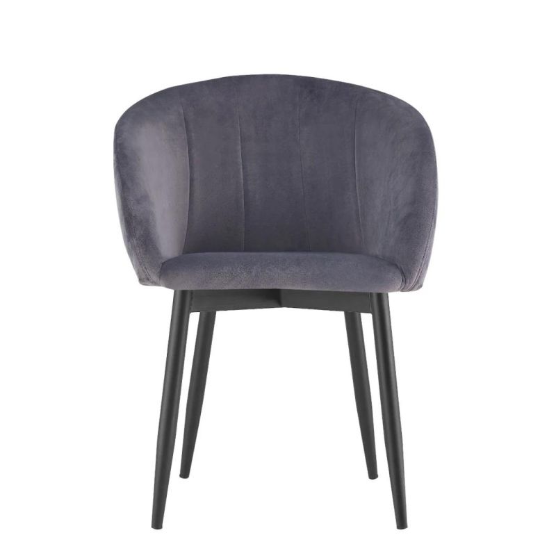 Factory Direct Supply Furniture Upholstered Leather Vintage Dine Velvet Modern Dining Chair with Wholesale Price