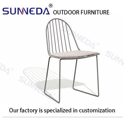 Simple Style Disassembly Bistro Dining Restaurant Structure Lounge Modern Chair