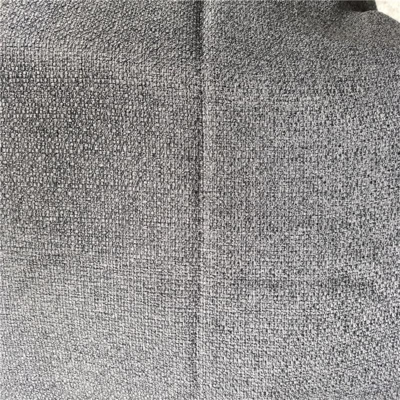 for Sofa Polyester Jacquard Imitation Linen Fabric
