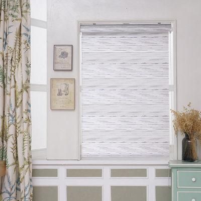 Soft Smooth Fabric Roller Windows Blinds Zebra Roller Blinds