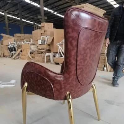 Luxury Modern Design High Back Velvet Fabric Single Leisure Accent Armchair Sofa Chair