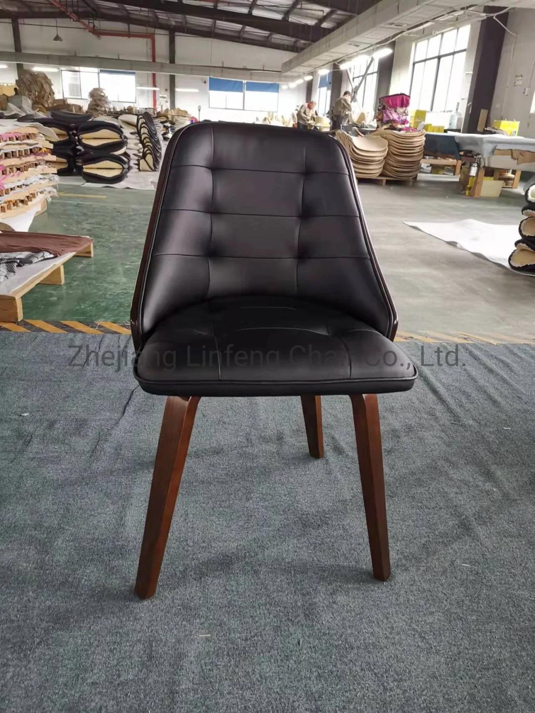 Wholesale Restaurant Stacking Chair Plywood Dining Chair for Coffee Shop