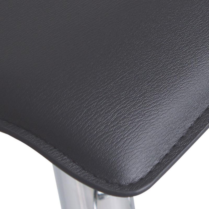 Silla Alta Enchapado Silla Alta Cocina Stainless Steel Counter Height Saucer Chair Leather Height Adjustable Bar Chair