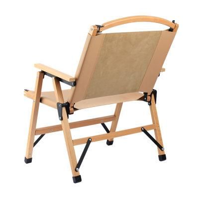 Outdoor Camping Wood Chair Foldable