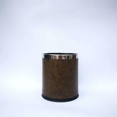 Household Living Room Storage Leak-Proof PP Flame-Retardant Non-Rusting Trash Can Without Lid