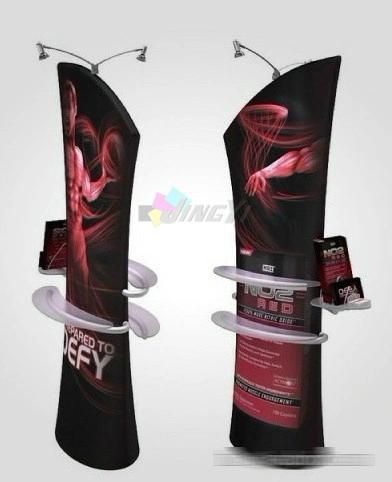 Aluminum Easy Tube Event Display Pop up Stand Sales Tradeshow Booth, Exhibition EZ Tube Tension Fabric Booth