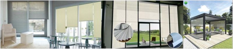 Znz Popular Roller Blind Fabric Simply Style Horizontal Sunscreen Fabric