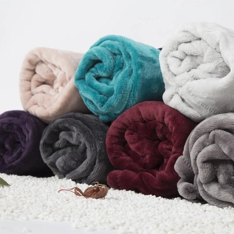 Cotton Woven Bed Blanket Polyester Blankets for Sublimation Cotton Blanket