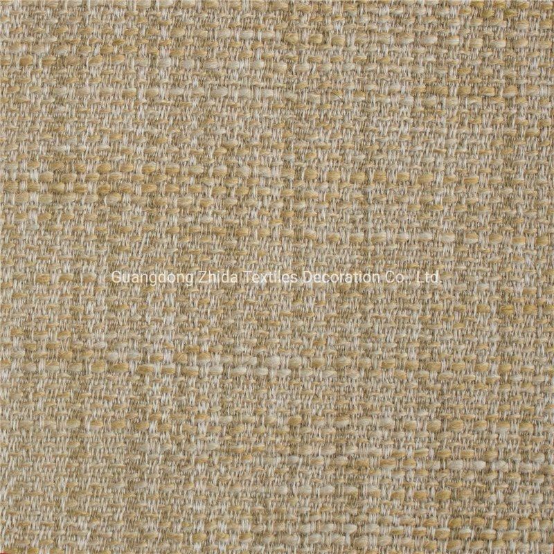 Two-Tone Polyester Texture Yard Dyed Upholstery Sofa Furniture Fabric