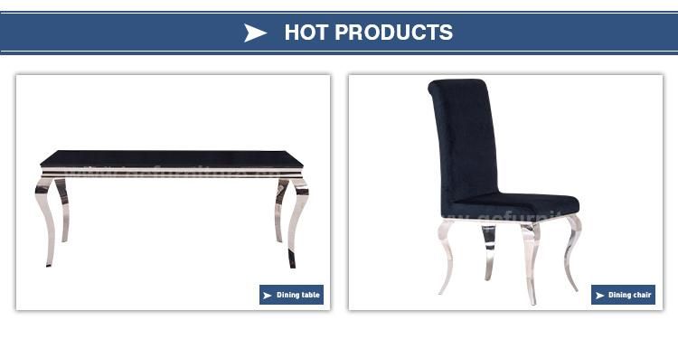 Modern Metal Legs Home Furniture Luxury Dining Chair