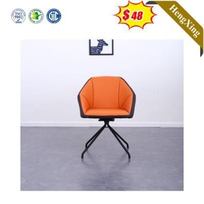 Modern Cafe Shop Restaurant Furniture Fabric Chairs Metal Leg Dining Chair