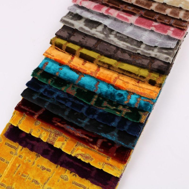Wholesale 100% Polyester High Quality Colorful Customized Chenille Sofa Fabric Upholstery Sofa Fabric Newest Fabric Used for Sofa