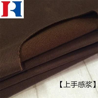 Sofa Upholstery Multi-Color Customized 100% Brushed Warp Knitted Velvet Lining Fabric