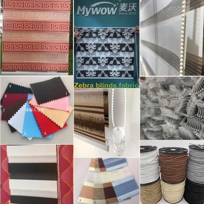 Mywow Textile Polyester Fabric Window Blinds Curtains