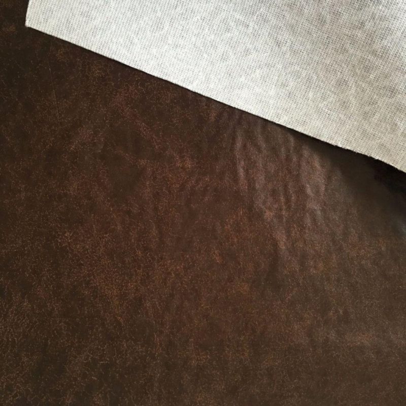 250gram Leather Looking Suede Fabric for Sofa (LXP002)