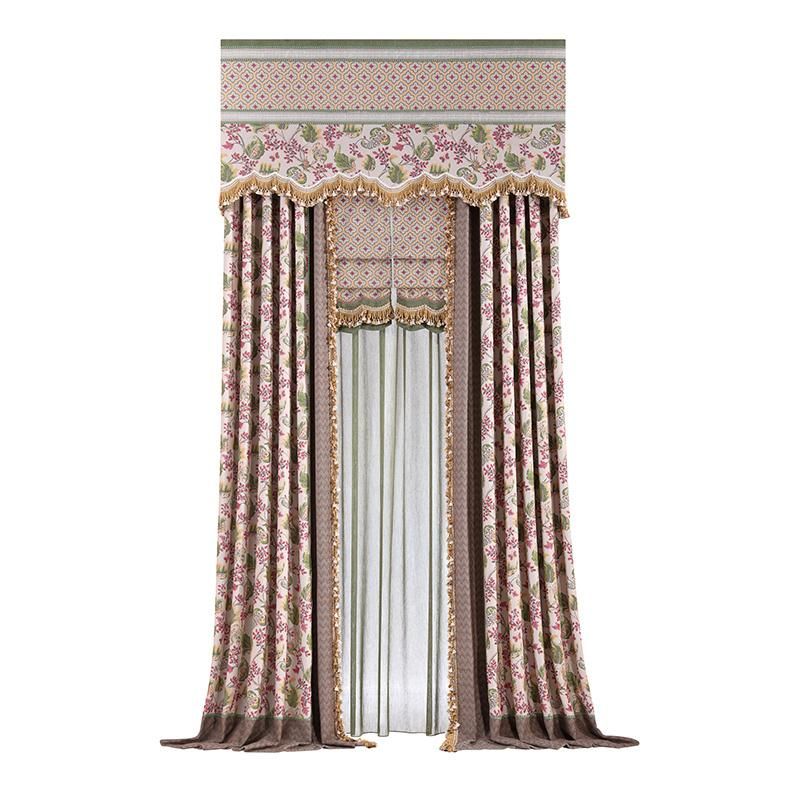 Luxury Turkey Model Hotel Window Blackout Polyester Velvet Fabric Price Eyelet Curtain