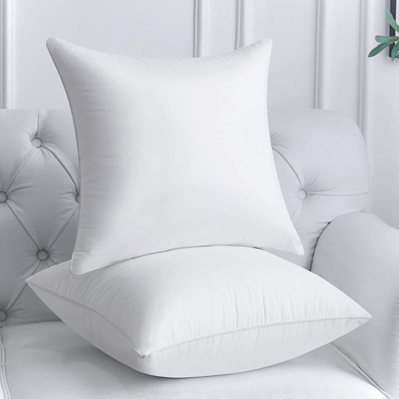 Cheapest Factory Supply Microfiber Fabric Hollow Gel Fiber Filled 18"X18" Sofa Seat Cushion