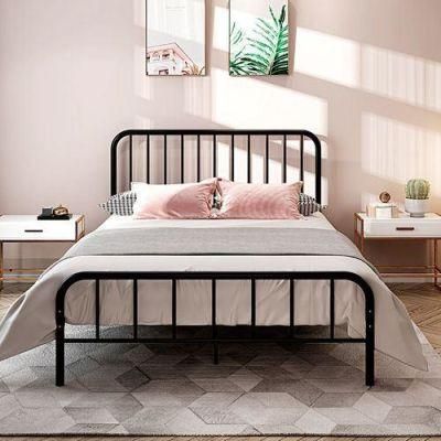 Iron Bed Double Designs European Modern Steel Double Bed