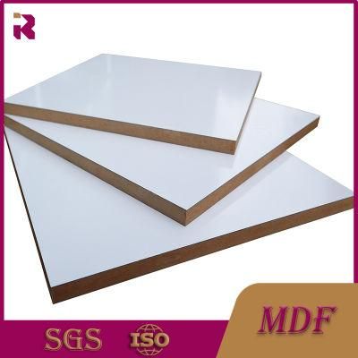 Plain MDF E1 Grade Melamine MDF Board Top Quality