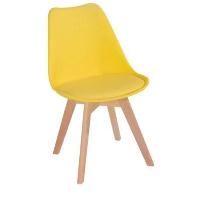 Wholesale Plastic Scandivian Chair Restaurant Cafe Chairs Wood Modern Chair for Dining