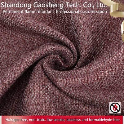 100% Polyester Flame Retardant Fabric for Sofa Upholstery