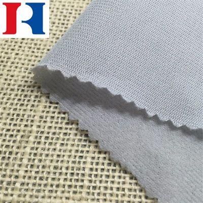 Warp Knitting Light Transmission Sunshade Velvet Plain Spandex Fabric for Sofa