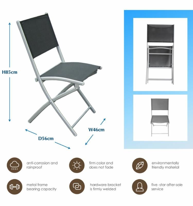 Outdoor Garden Tesling Chair Balcony Furniture Bistro Chair