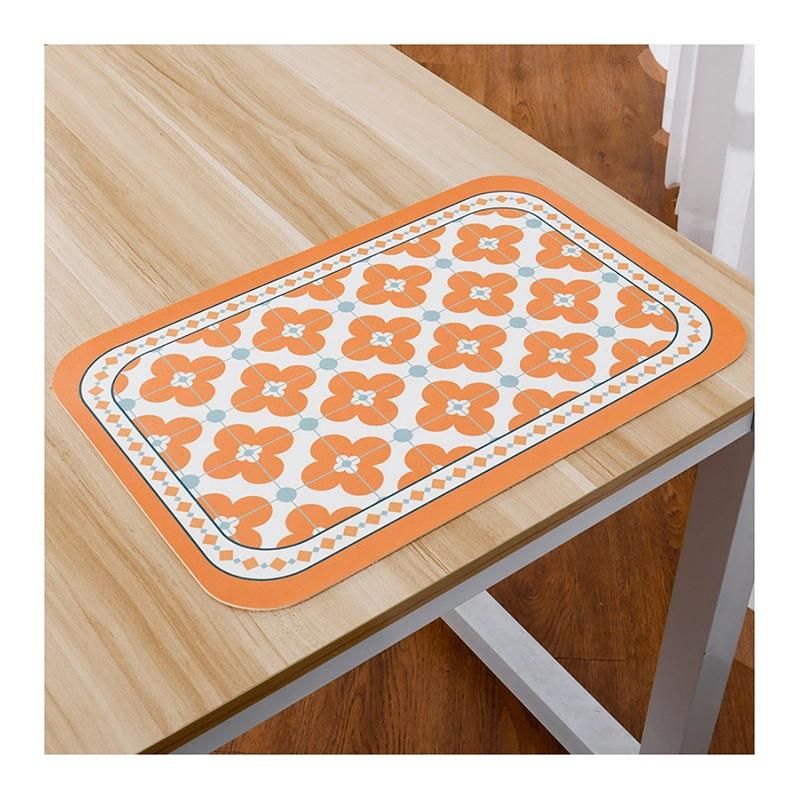 Mats Padded Placemat Plastic Dining Pad Design Lens Blocking Pads Desk Prayer Bathtub Rubber Decorative Gold Rattan Table Mat