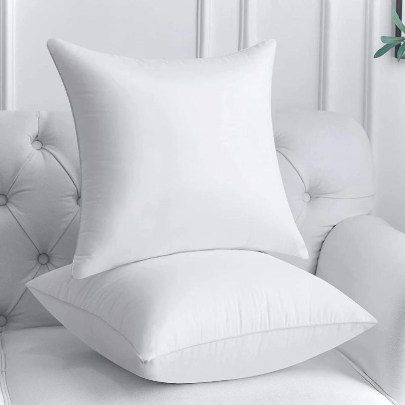 Super Soft Polyester Fabric Gel Fiber Filled 22"X22" Sofa Seat Cushion Insert