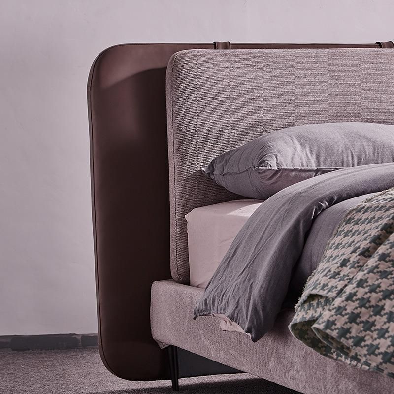 Fashionable Upholstered Bed Modern Bedroom Furniture Beds